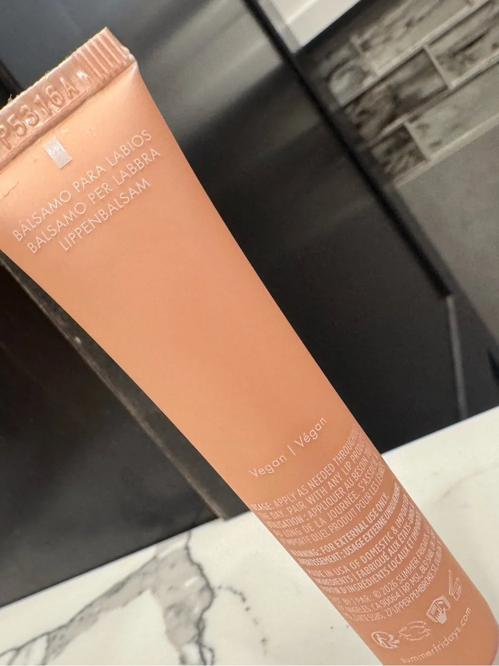 Summer Fridays Lip Butter Balm – Birthday Cake | New | Full Size-LIMITED EDITION